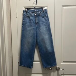 Wide leg extra high rise jeans 👖